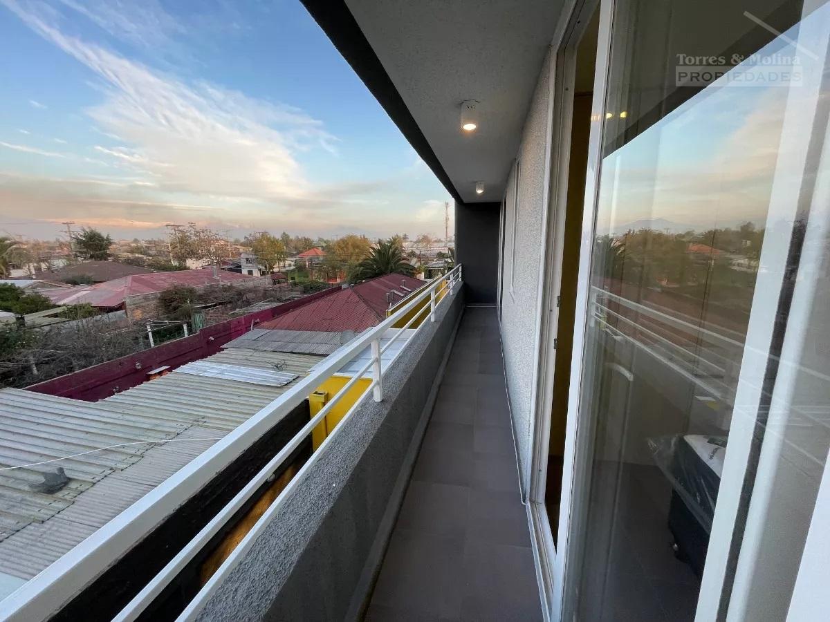 Semi Amoblado, Lindo Departamento Con Vista Despejada, Est.